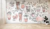 Coffee Cup Illustration Wallpaper