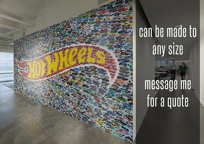 Hot-Wheels-Logo-Mosaic-wallpaper-style-2
