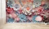 Pastel 3D Flower Wallpaper